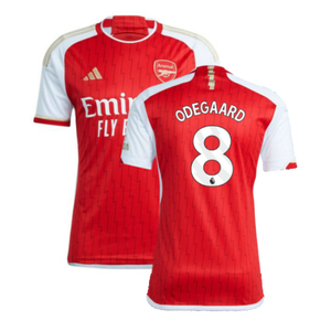 Arsenal 2023-24 Home Shirt (XXLB) (Odegaard 8) (Excellent)_0