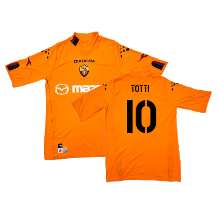 AS Roma 2003-04 Third Shirt (L) (Excellent) (Totti 10)