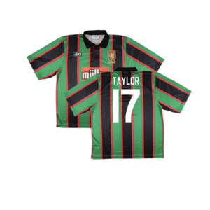 Aston Villa 1993-95 Away Shirt (M) (Very Good) (Taylor 17)_0