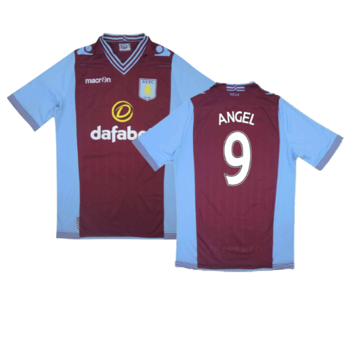 Aston Villa 2013-14 Home Shirt (XL) (Excellent) (Angel 9)