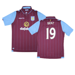 Aston Villa 2014-15 Home Shirt (Excellent) (Bent 19)_0