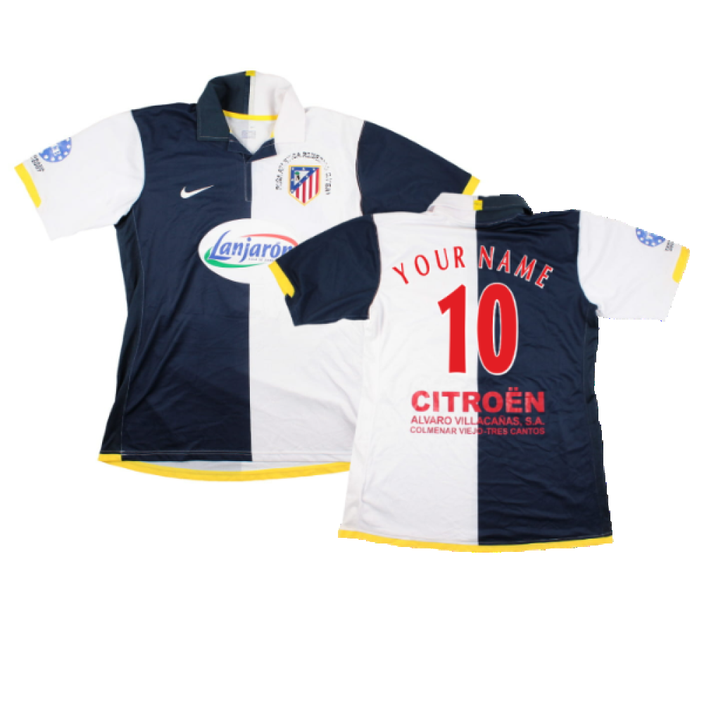 Atletico Madrid 2006-07 Away Shirt (Lanjaron Sponsor) (L) (Your