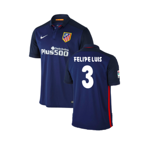 Atletico Madrid 2015-16 Away Shirt (XLB) (Excellent) (Felipe Luis 3)_0