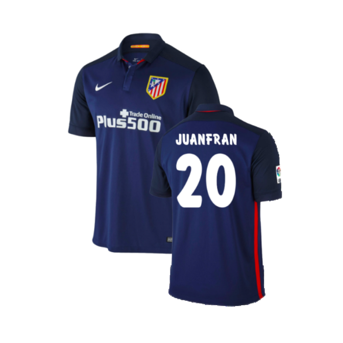 Atletico Madrid 2015-16 Away Shirt (XLB) (Excellent) (Juanfran 20)