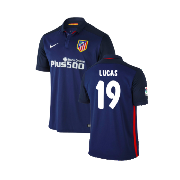 Atletico Madrid 2015-16 Away Shirt (XLB) (Excellent) (Lucas 19)