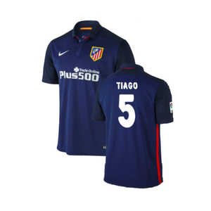 Atletico Madrid 2015-16 Away Shirt (XLB) (Excellent) (Tiago 5)_0