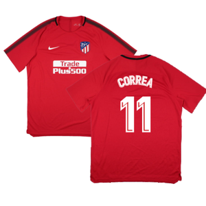 Atletico Madrid 2017 18 Nike Training Shirt XL Correa 11 Mint Classic Football Kit