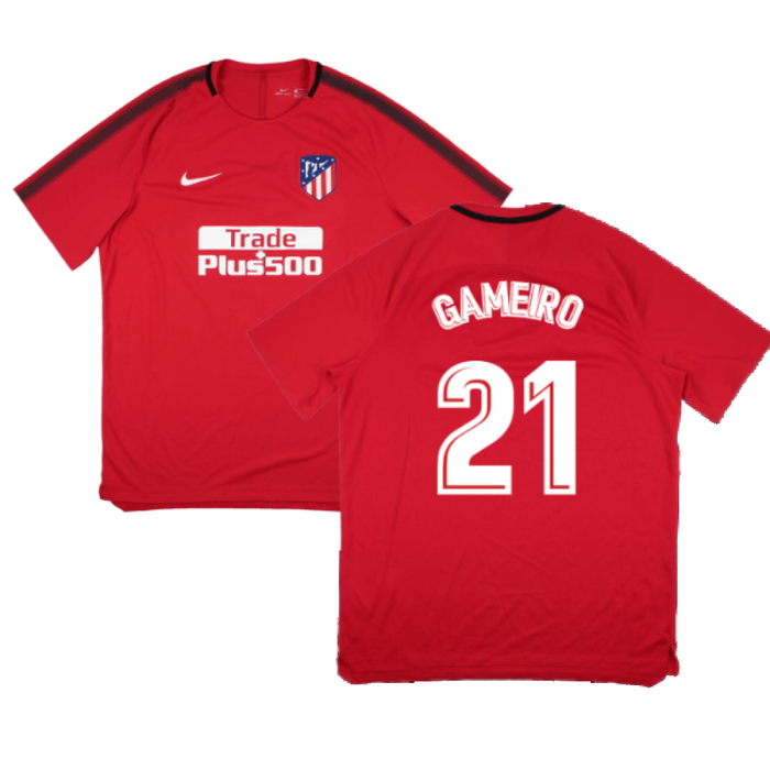 Atletico Madrid 2017-18 Nike Training Shirt (XL) (Gameiro 21) (Mint)