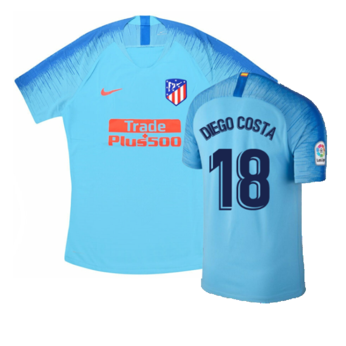 Atletico Madrid 2018-19 Away Shirt (M) (Good) (Diego Costa 18)