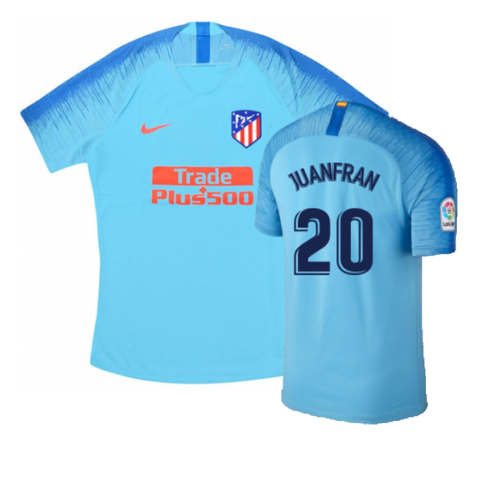 Atletico Madrid 2018-19 Away Shirt (M) (Good) (Juanfran 20)