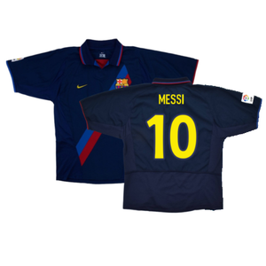 Barcelona 2003-04 Third Shirt (L) (Fair) (Messi 10)_0