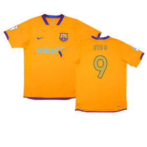 Barcelona 2006-07 Away Shirt (Excellent) (Eto O 9)_0