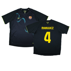 Barcelona 2008-09 Nike Training Shirt (2XL) (Marquez 4) (Excellent)_0