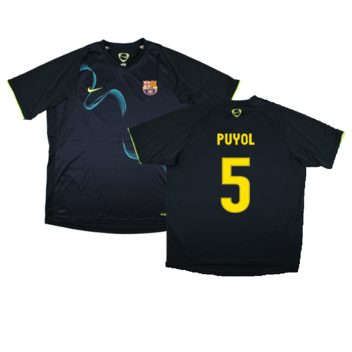 Barcelona 2008-09 Nike Training Shirt (2XL) (Puyol 5) (Excellent)