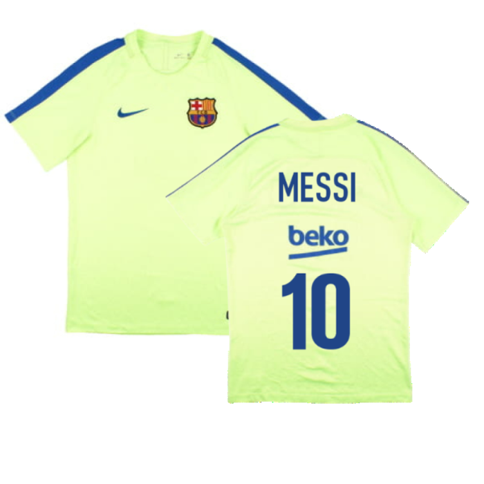 Barcelona 2016-17 Nike Training Shirt (S) (Messi 10) (Good)