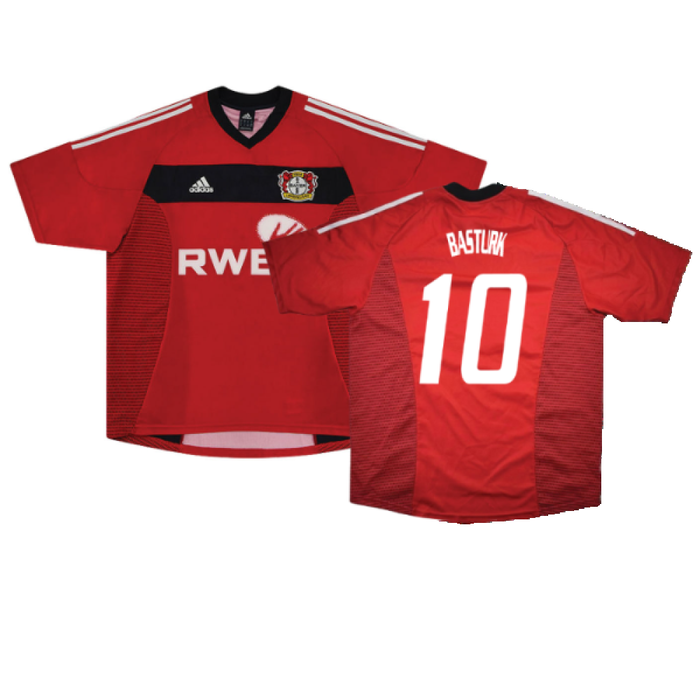 Bayer Leverkusen 2002-04 Home Shirt (Good) (Basturk 10)