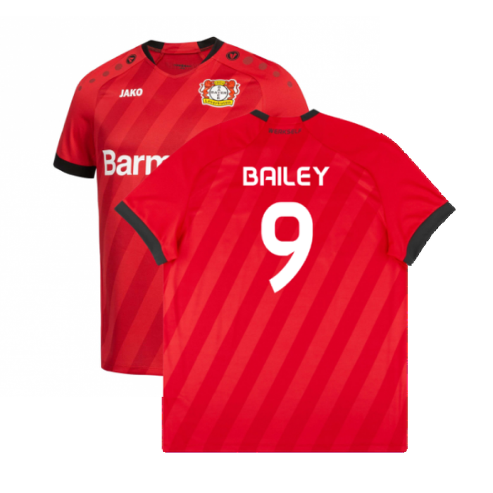 Bayer Leverkusen 2019-20 Home Shirt (Mint) (Bailey 9)