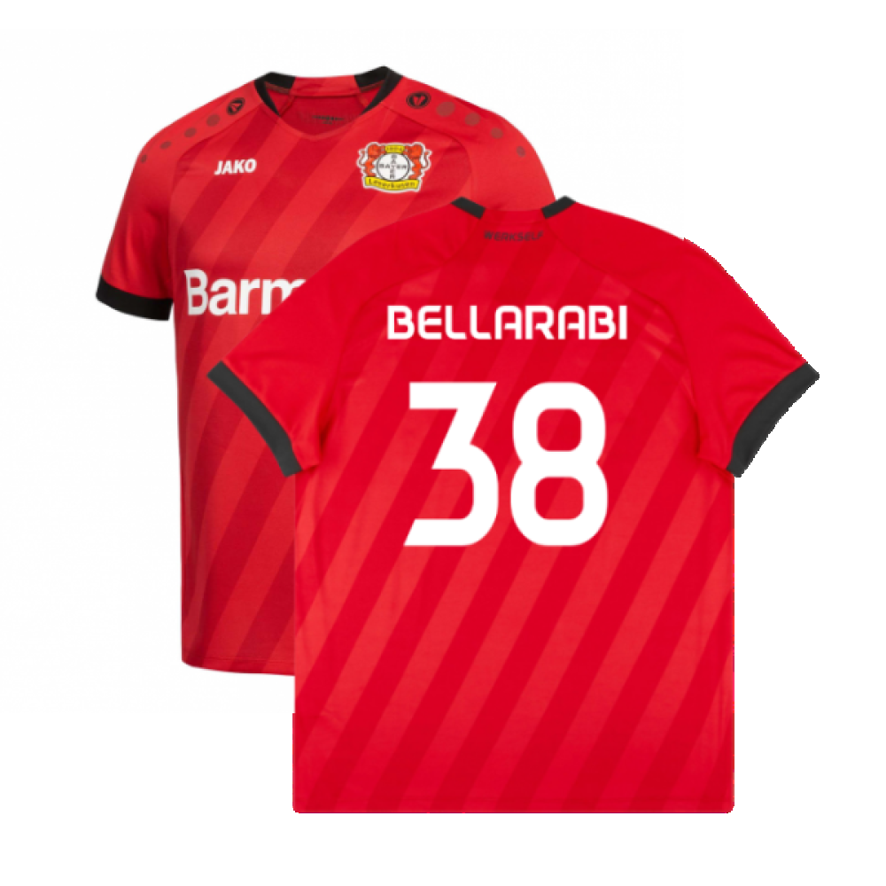 Bayer Leverkusen 2019-20 Home Shirt (Excellent) (Bellarabi 38)_0