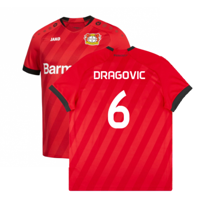 Bayer Leverkusen 2019-20 Home Shirt (Excellent) (Dragovic 6)