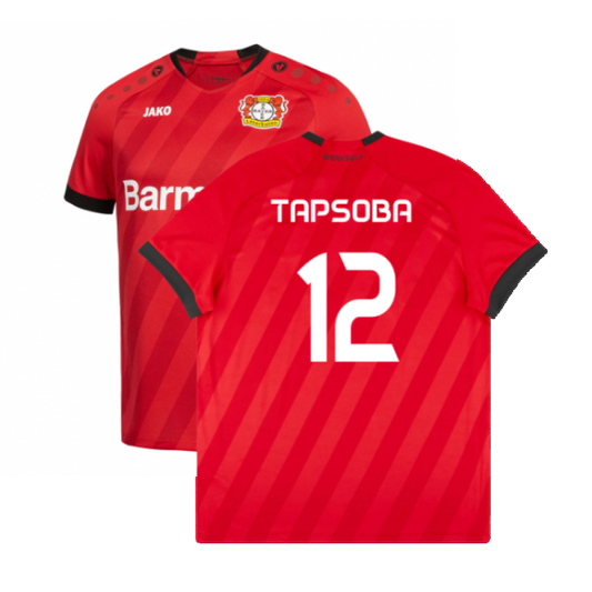 Bayer Leverkusen 2019-20 Home Shirt (Excellent) (Tapsoba 12)_0