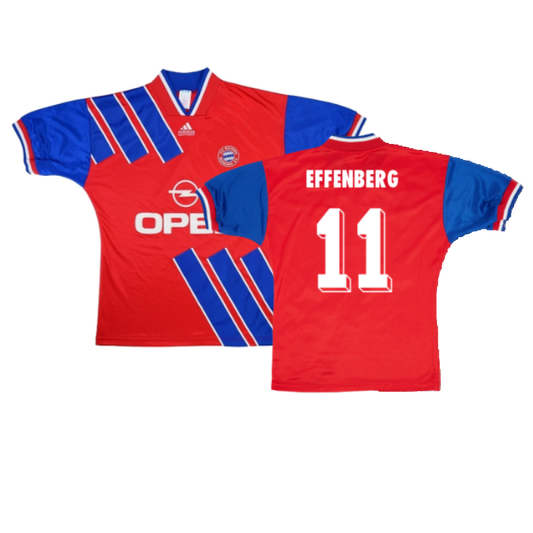 Bayern Munich 1993-95 Home Shirt (Very Good) (Effenberg 11)_0