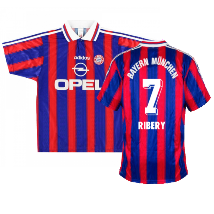 Bayern Munich 1995-97 Home Shirt (Boys 26/28 7-8y) (Excellent) (RIBERY 7)