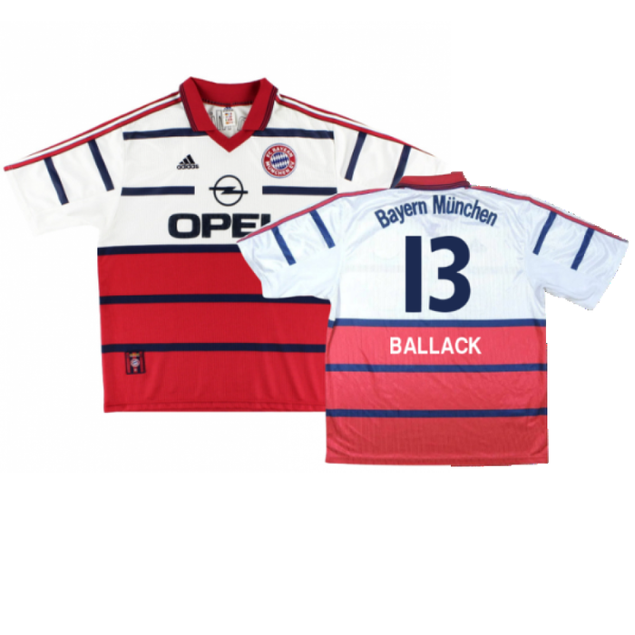 Bayern Munich 1998-00 Away Shirt (Excellent) (Ballack 13)