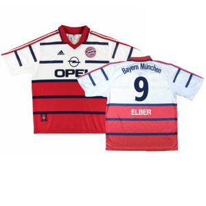 Bayern Munich 1998-00 Away Shirt (Excellent) (Elber 9)_0