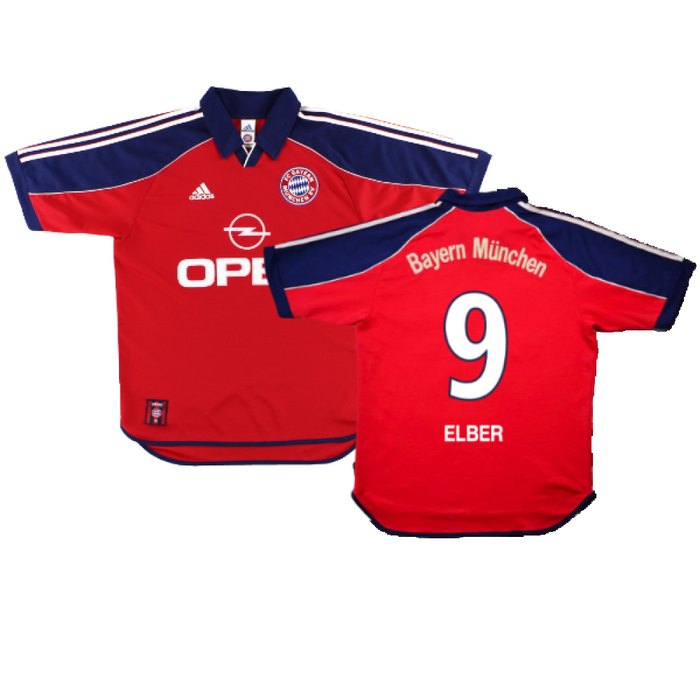 Bayern Munich 1999-01 Home Shirt (S) (Excellent) (Elber 9)