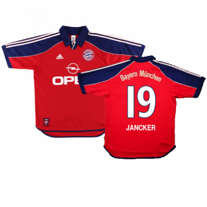 Bayern Munich 1999-01 Home Shirt (XL) (Very Good) (Jancker 19)_0