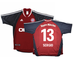 Bayern Munich 2001-02 Home Shirt (S) (Very Good) (Sergio 13)_0