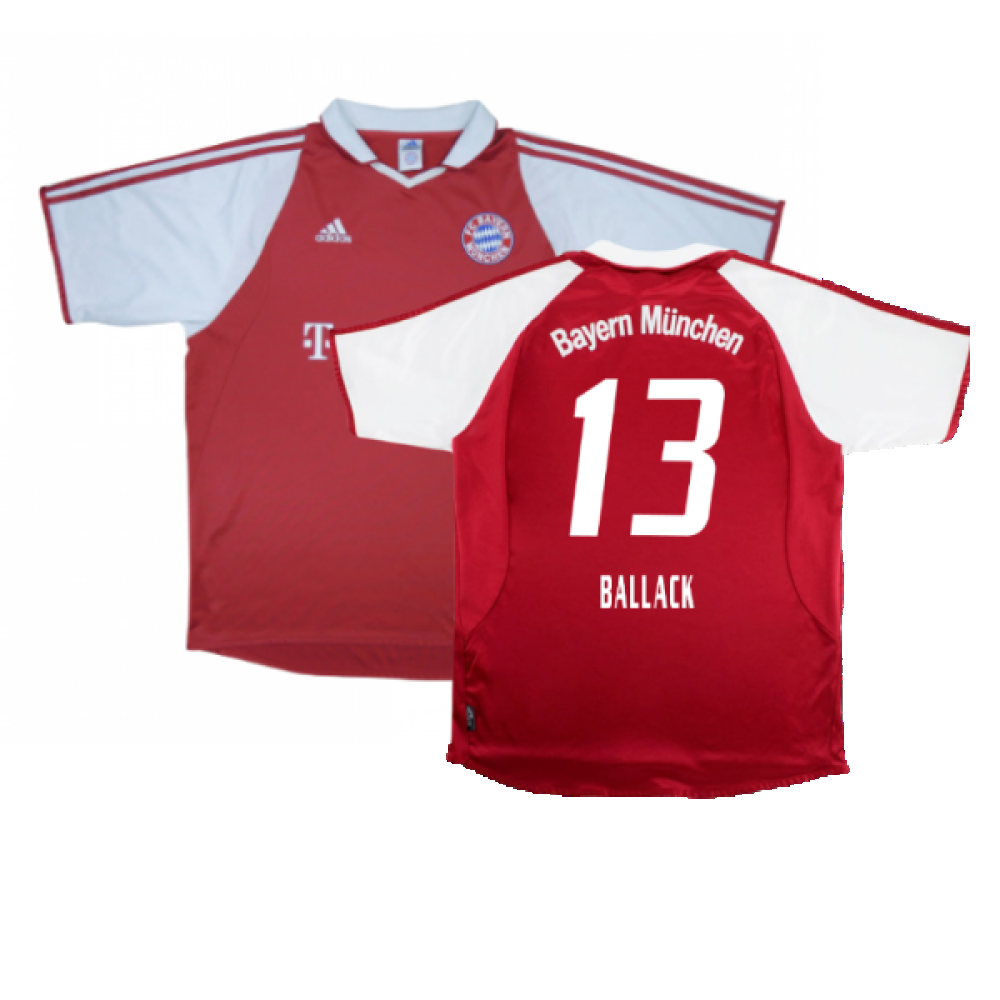 Bayern Munich 2003-04 Home Shirt (Very Good) (Ballack 13