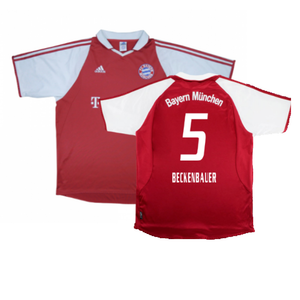 Bayern Munich 2003-04 Home Shirt (Very Good) (Beckenbauer 5)_0