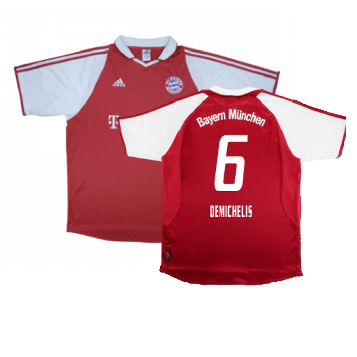 Bayern Munich 2003-04 Home Shirt (Very Good) (Demichelis 6)