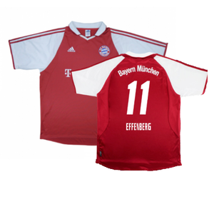 Bayern Munich 2003-04 Home Shirt (XL) (Very Good) (Effenberg 11)_0