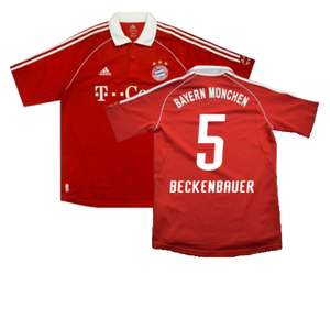 Bayern Munich 2006-07 Home Shirt (Very Good) (Beckenbauer 5)_0