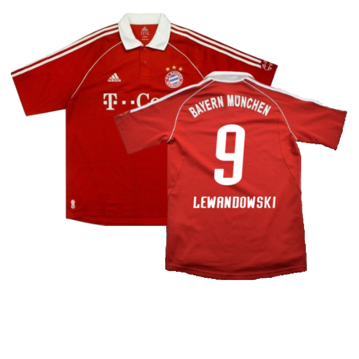 Bayern Munich 2006-07 Home Shirt (L) (Very Good) (Lewandowski 9)