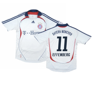 Bayern Munich 2006-08 Away Shirt (S) (Excellent) (Effenberg 11)_0