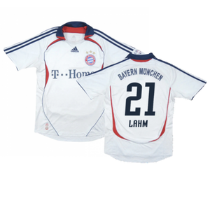 Bayern Munich 2006-08 Away Shirt (M) (Good) (Lahm 21)_0