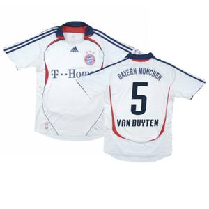 Bayern Munich 2006-08 Away Shirt (S) (Excellent) (Van Buyten 5)_0