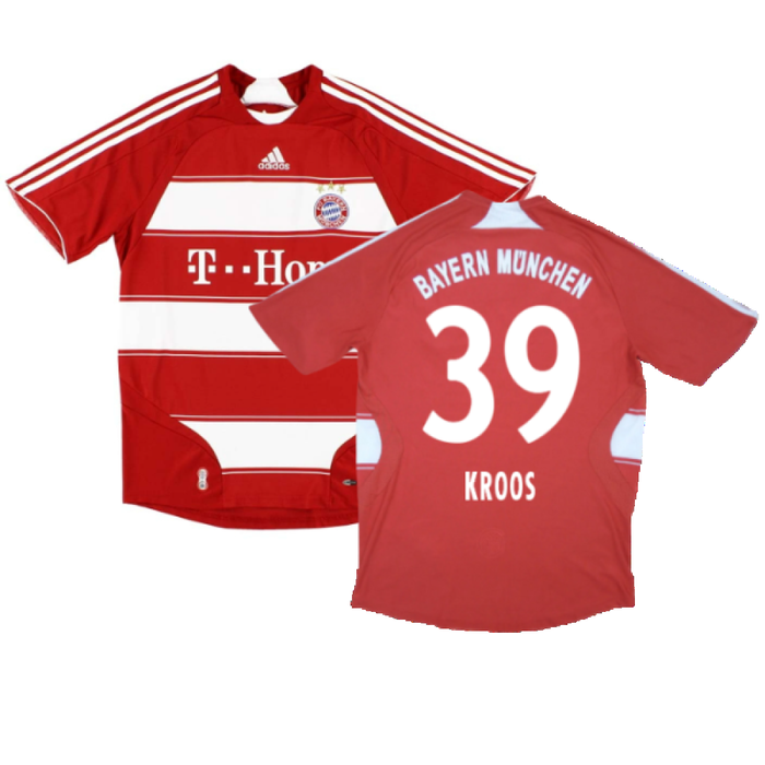 Bayern Munich 2007-09 Home Shirt (M) (Fair) (Kroos 39)