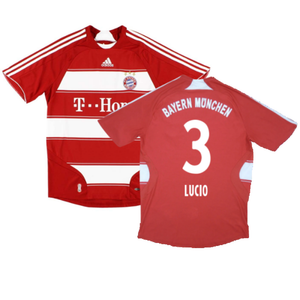 Bayern Munich 2007-09 Home Shirt (M) (Fair) (Lucio 3)_0