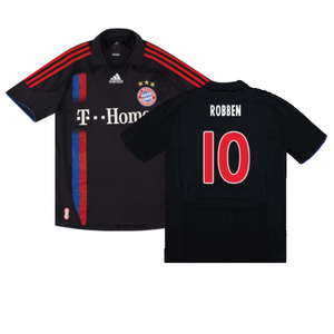 Bayern Munich 2007-08 Third Shirt (XXL) (Good) (Robben 10)_0