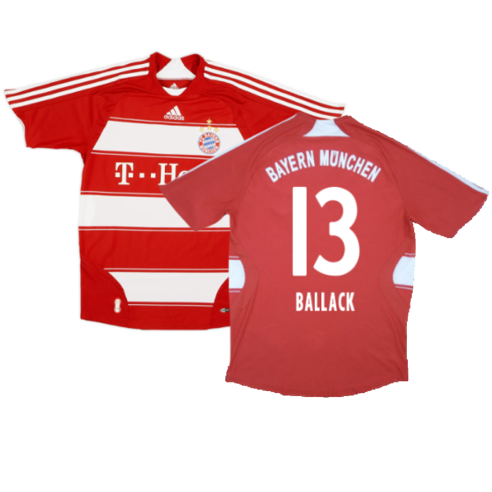 Bayern Munich 2007-09 Home Shirt (XL Boys) Schweinsteiger #31 (Good) (Ballack 13)_0