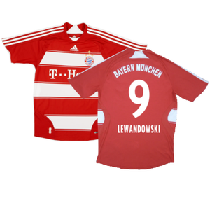 Bayern Munich 2007-09 Home Shirt (XL Boys) Schweinsteiger #31 (Good) (Lewandowski 9)_0