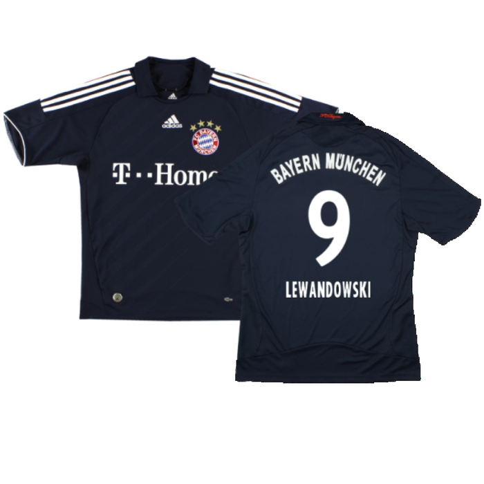 Bayern Munich 2008-10 Away Shirt (M) (Excellent) (Lewandowski 9)