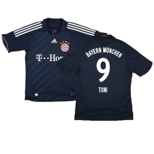 Bayern Munich 2008-10 Away Shirt (L) (Mint) (Toni 9)_0