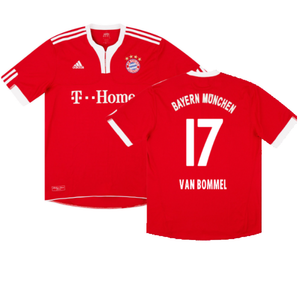 Bayern Munich 2009-10 Home Shirt (Excellent) (Van Bommel 17)_0