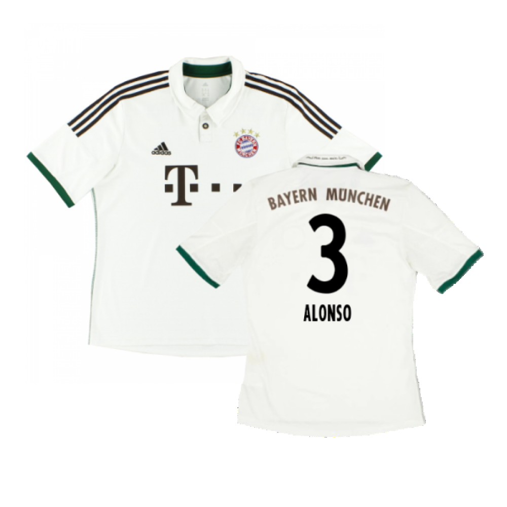 Bayern Munich 2013-14 Away Shirt (Excellent) (Alonso 3)_0