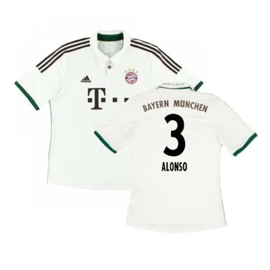 Bayern Munich 2013-14 Away Shirt (Excellent) (Alonso 3)_0
